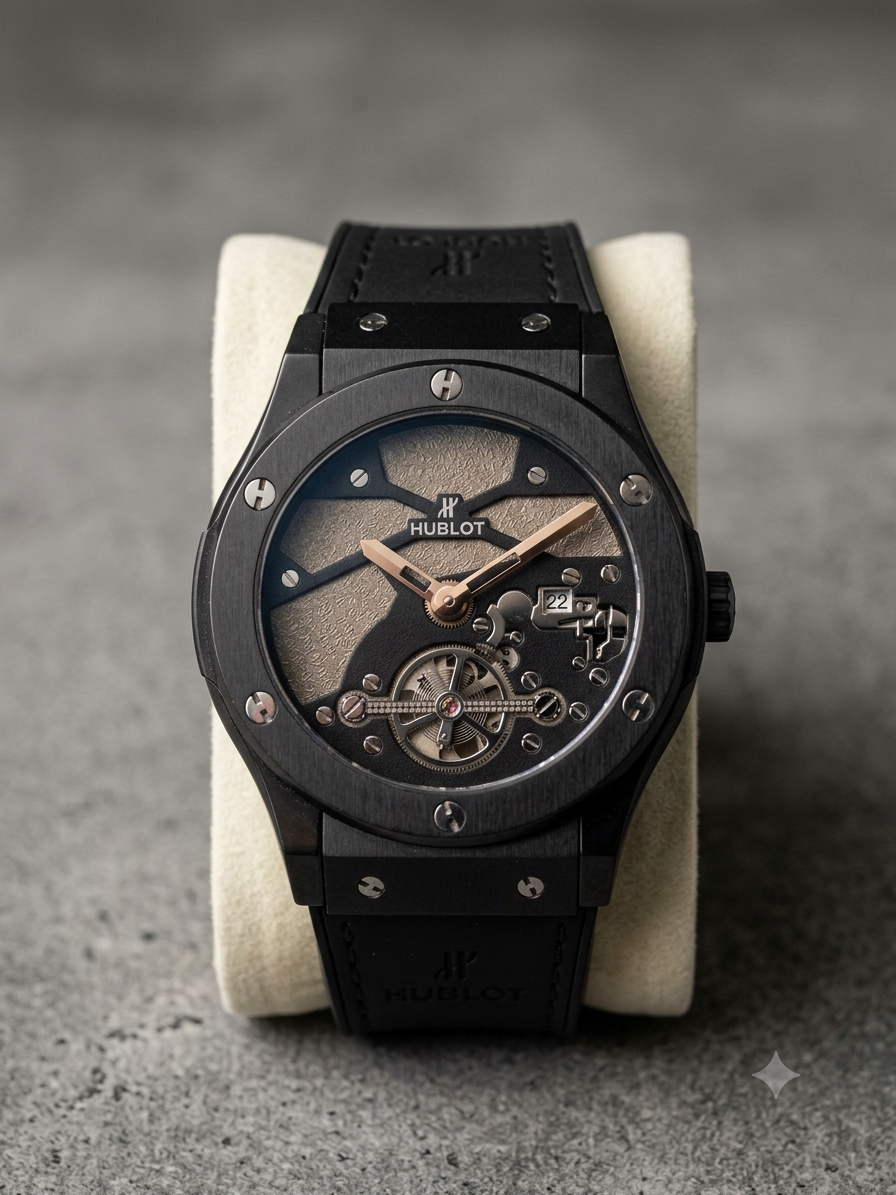 Hublot Hublot Classic Fusion Tourbillon Black Ceramic